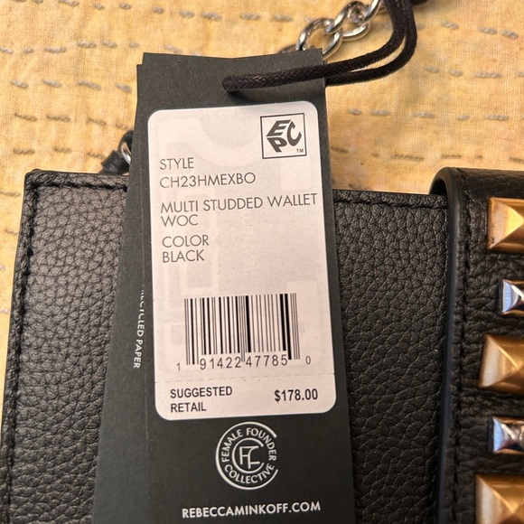 Rebecca Minkoff Studded Wallet Crossbody - Picture 4 of 6